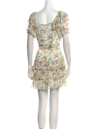 LoveShackFancy Silk Mini Dress