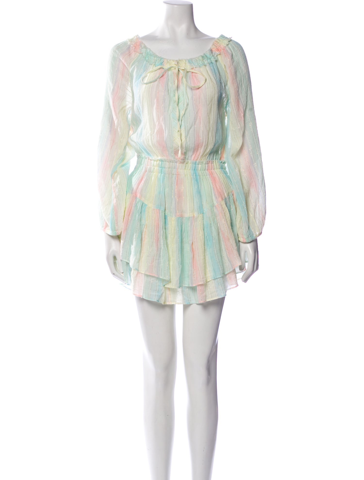 LoveShackFancy Printed Mini Dress w/ Tags