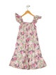 LoveShackFancy Girls' Patterned Sleeveless Dress