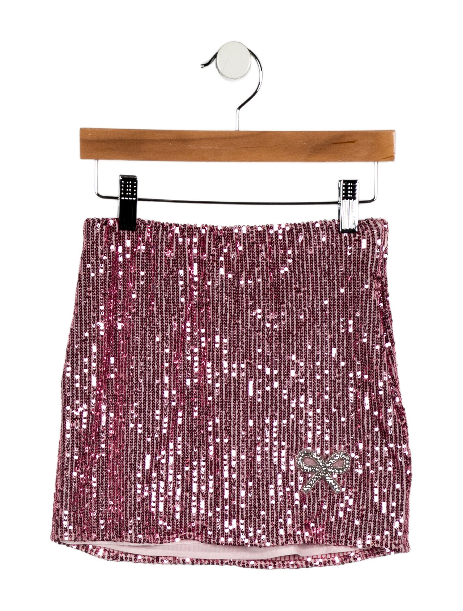 LoveShackFancy Girls' Sequin Skirt