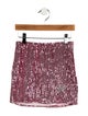 LoveShackFancy Girls' Sequin Skirt