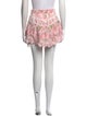 LoveShackFancy Printed Mini Skirt
