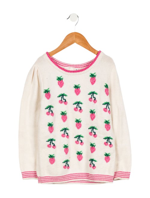 LoveShackFancy Girls' Knit Sweater
