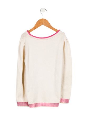 LoveShackFancy Girls' Knit Sweater
