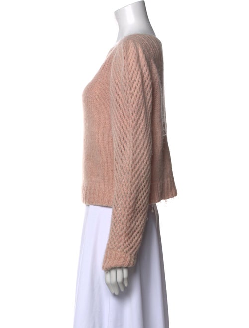 LoveShackFancy Baby Alpaca Bateau Neckline Sweater