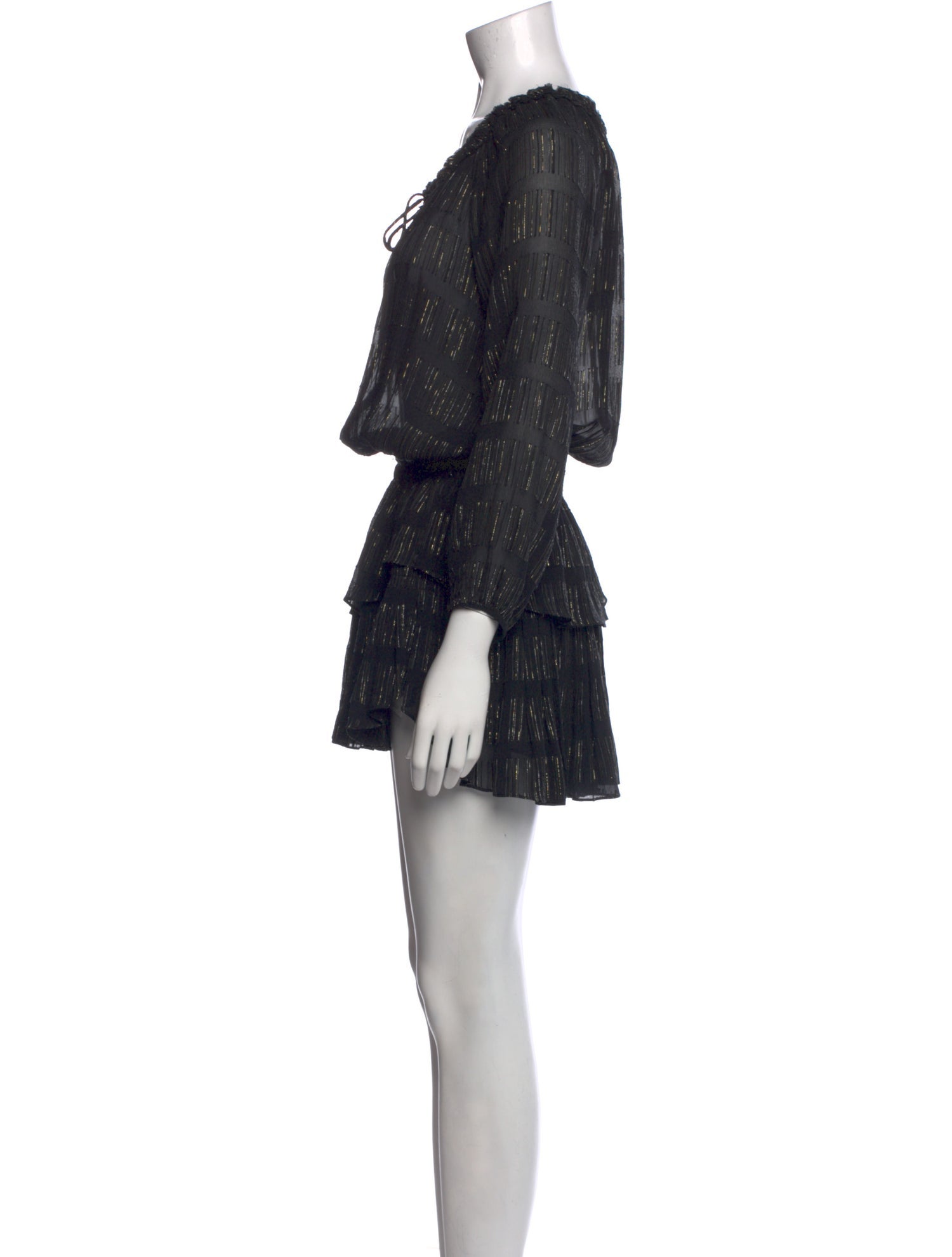 LoveShackFancy Silk Mini Dress