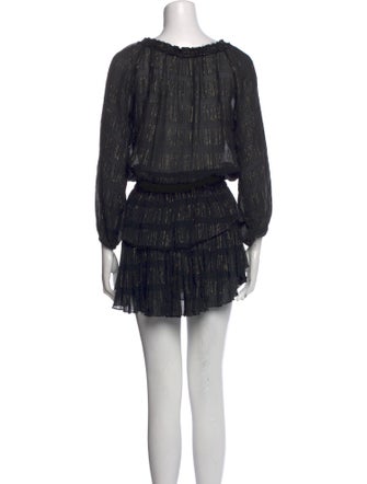 LoveShackFancy Silk Mini Dress