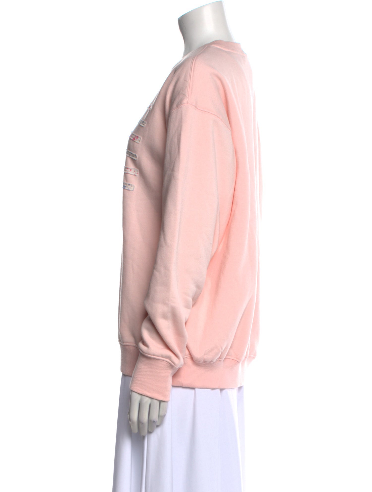 LoveShackFancy Graphic Print Crew Neck Sweatshirt