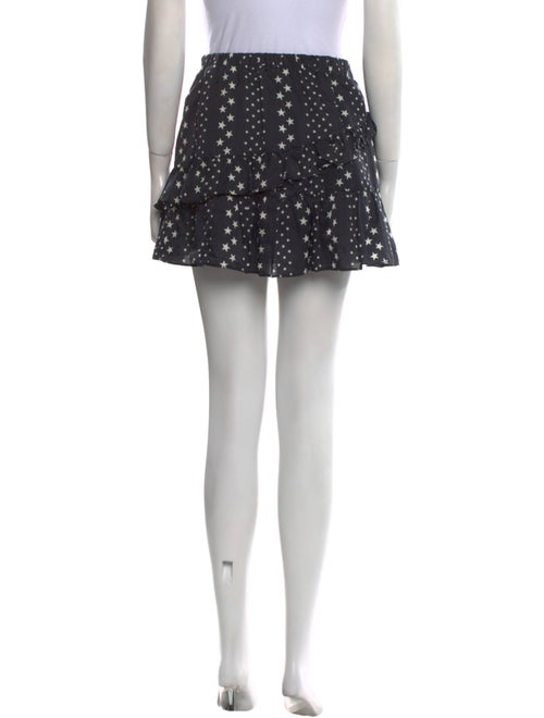 LoveShackFancy Polka Dot Print Mini Skirt