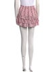LoveShackFancy Floral Print Mini Skirt