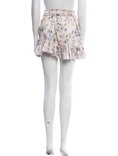LoveShackFancy Silk Mini Skirt
