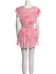 LoveShackFancy Printed Mini Dress