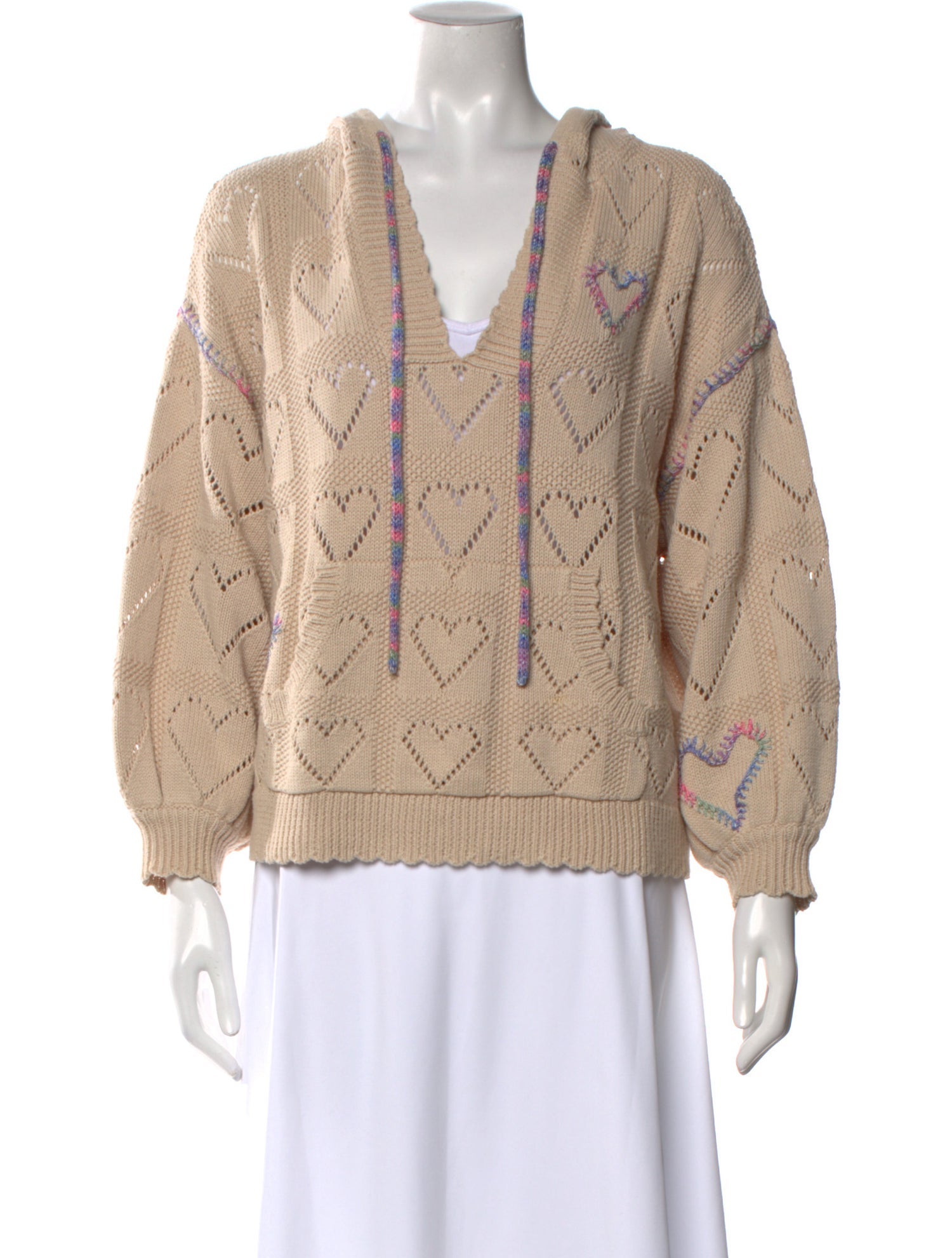 LoveShackFancy V-Neck Sweater