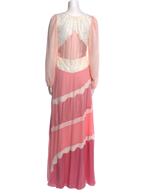 LoveShackFancy Printed Long Dress