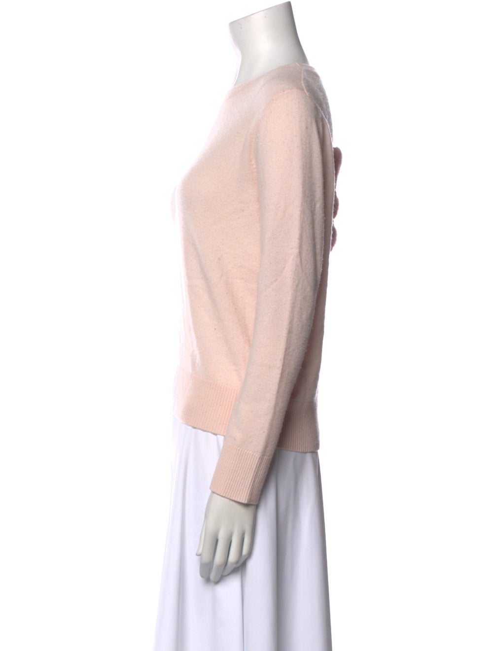 LoveShackFancy Wool Sweater Neutrals Long Sleeve - image 2