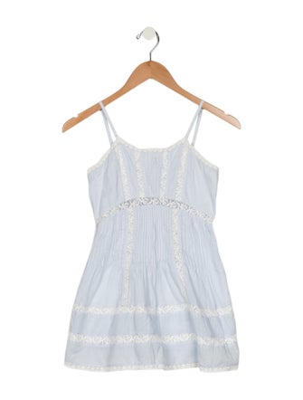 LoveShackFancy Girls' Sleeveless Dress