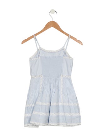 LoveShackFancy Girls' Sleeveless Dress