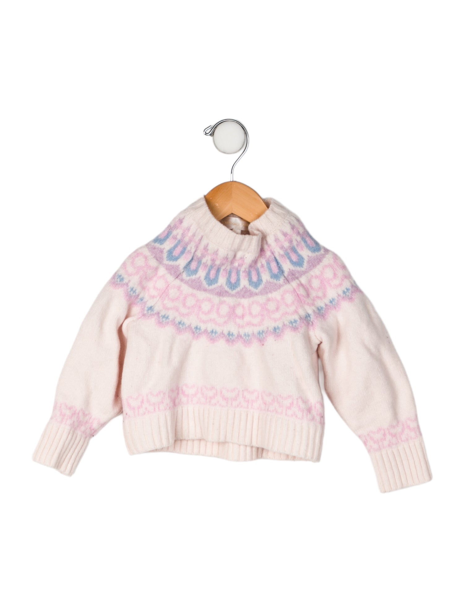 LoveShackFancy Printed Crewneck Sweater