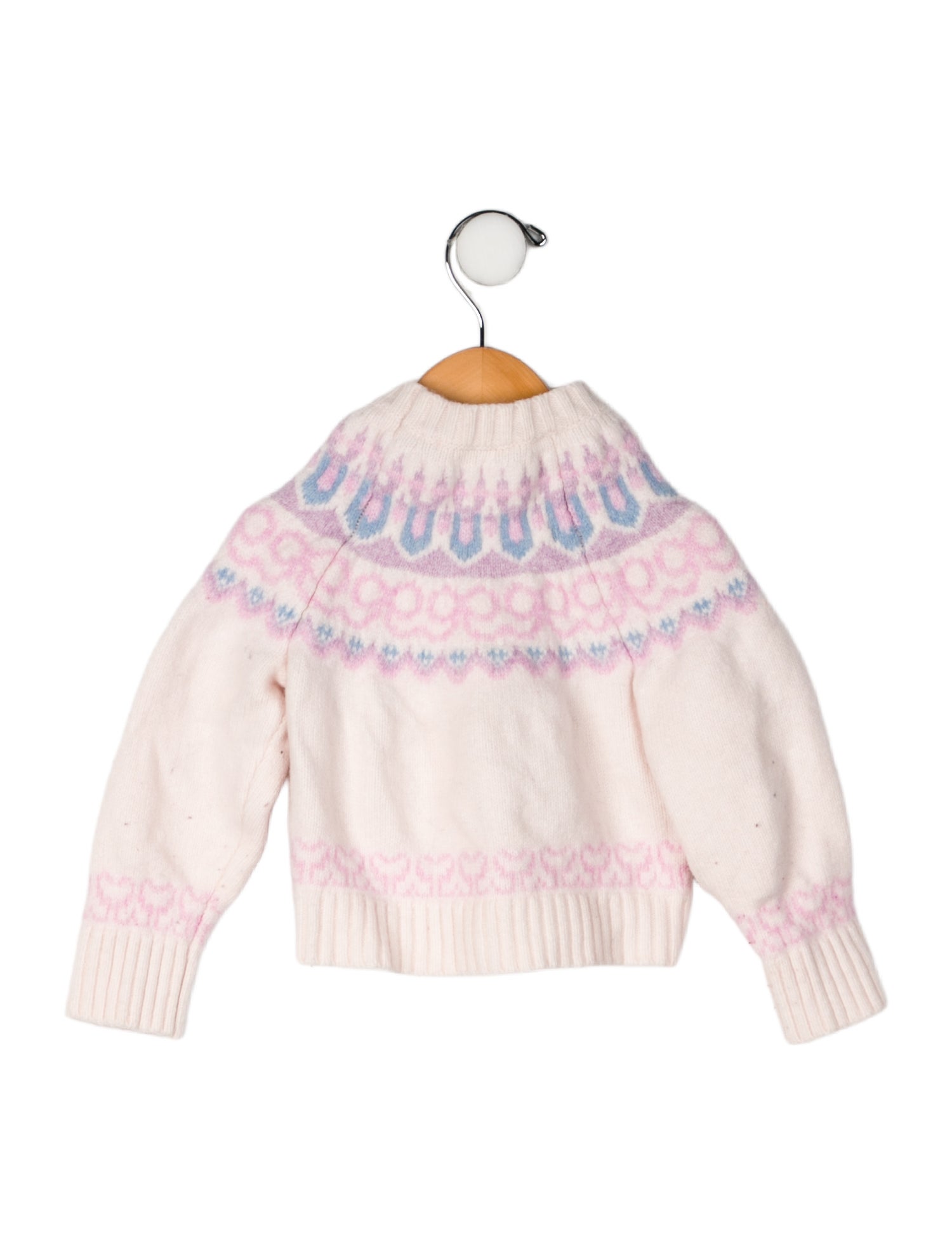 LoveShackFancy Printed Crewneck Sweater