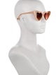 LoveShackFancy Amalia Cat-Eye Sunglasses