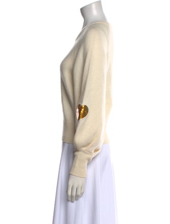 LoveShackFancy Wool Scoop Neck Sweater