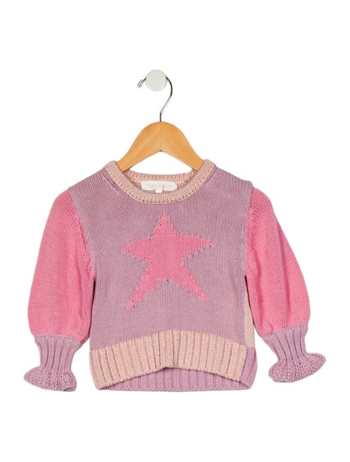 LoveShackFancy Toddler Girls' Knit Sweater