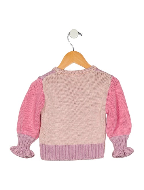 LoveShackFancy Toddler Girls' Knit Sweater