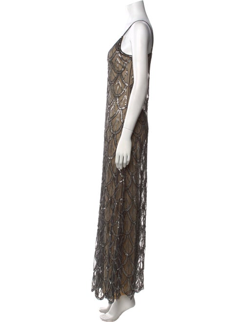 LoveShackFancy Lace Pattern Long Dress