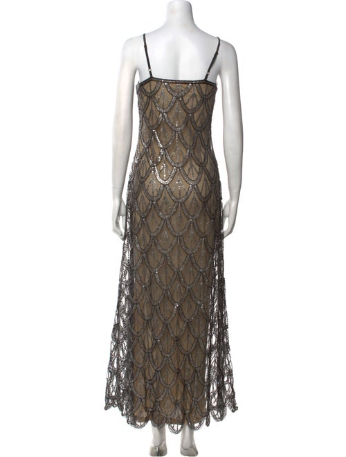 LoveShackFancy Lace Pattern Long Dress