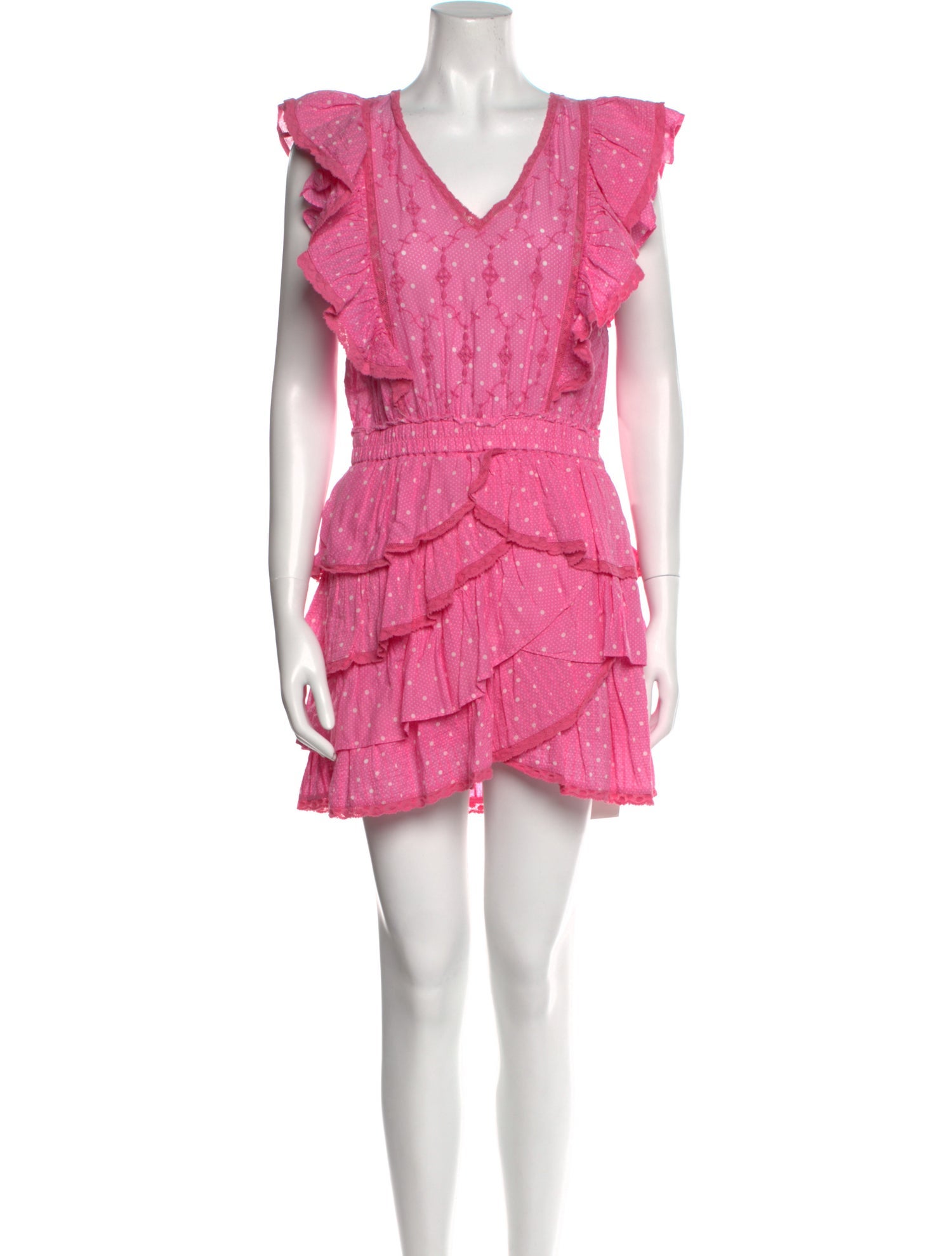 LoveShackFancy Printed Mini Dress