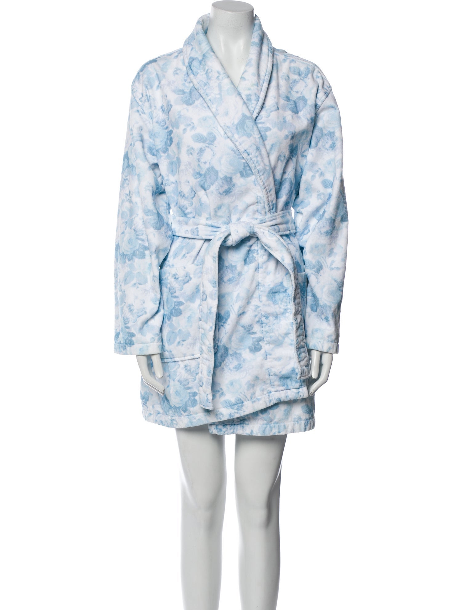 LoveShackFancy Floral Print Robe