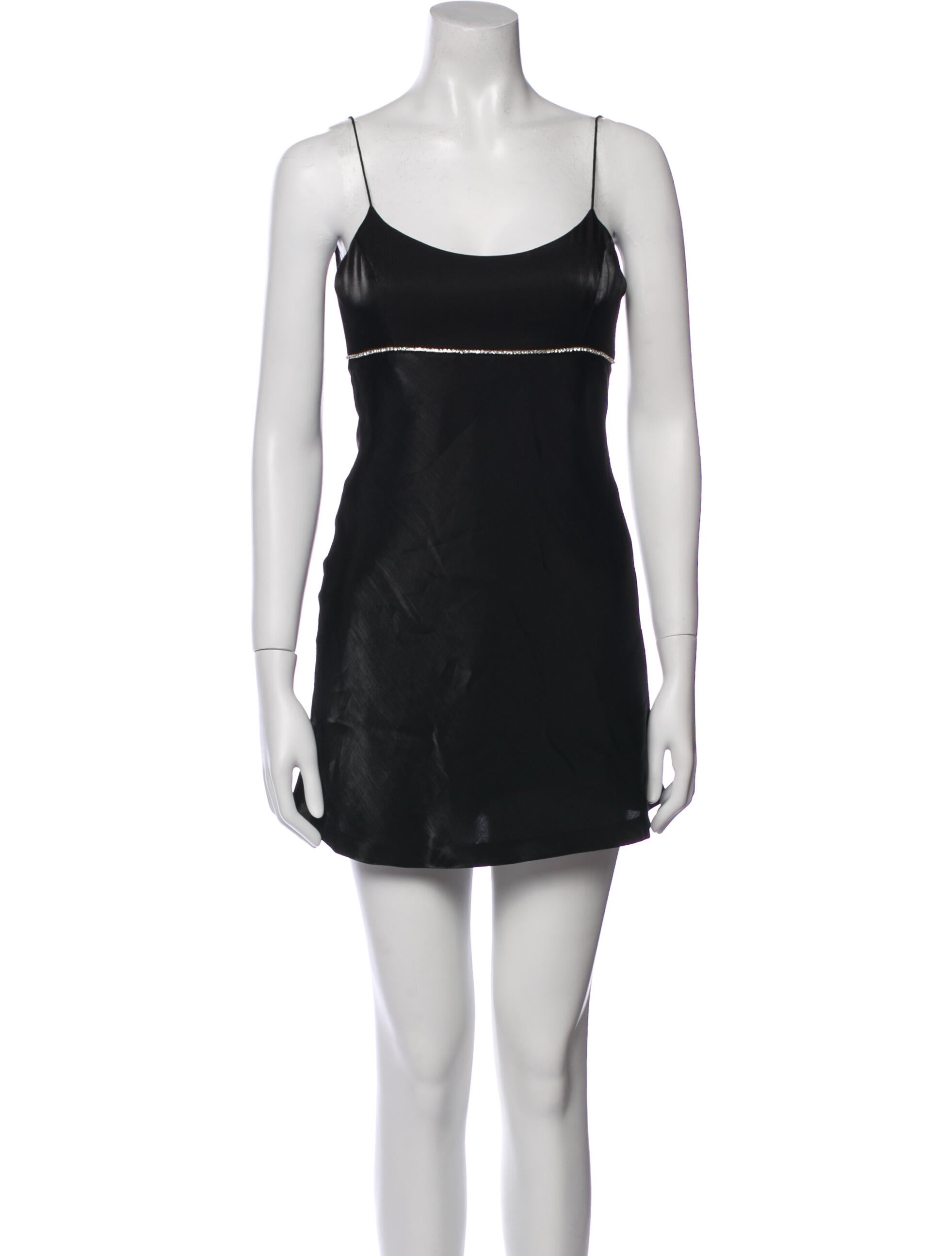 LoveShackFancy Scoop Neck Mini Dress