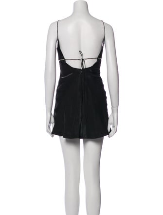 LoveShackFancy Scoop Neck Mini Dress