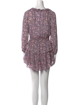 LoveShackFancy Printed Mini Dress