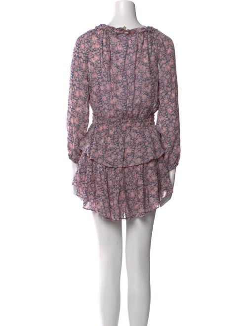 LoveShackFancy Printed Mini Dress