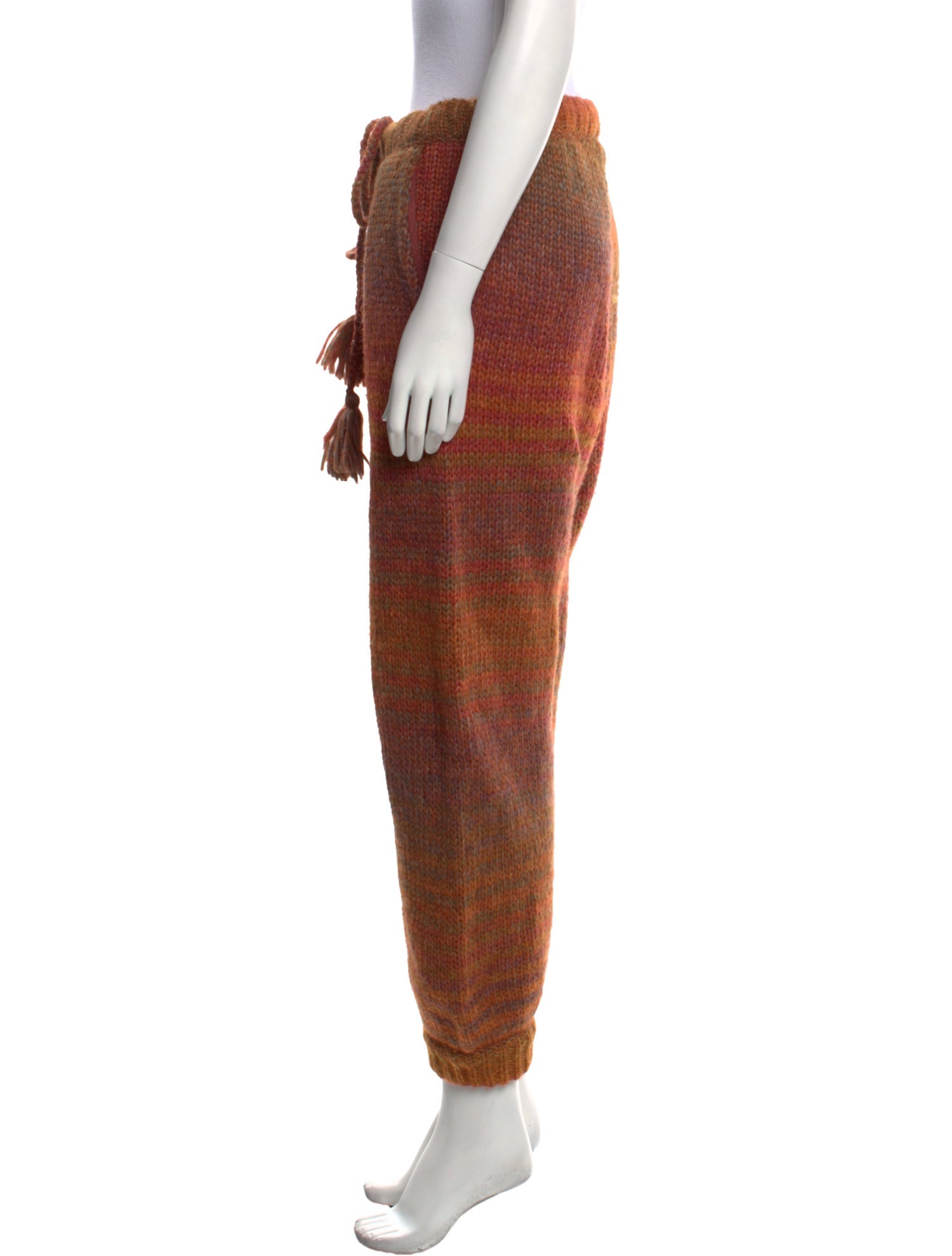 LoveShackFancy Printed Straight Leg Pants