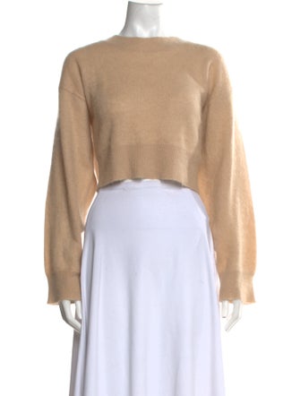 LoveShackFancy Cashmere Crew Neck Sweater