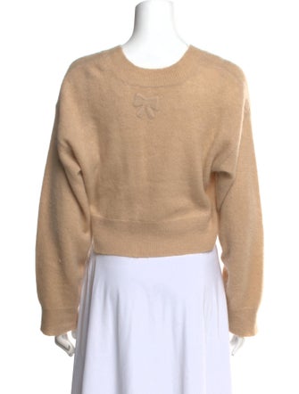 LoveShackFancy Cashmere Crew Neck Sweater