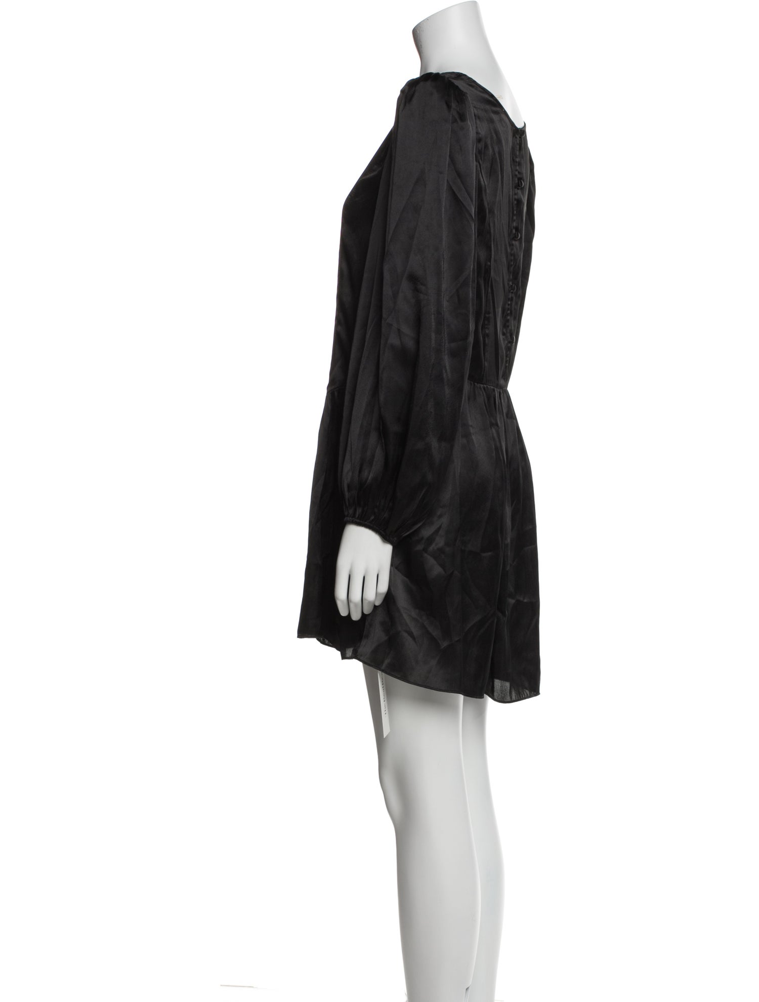 LoveShackFancy Scoop Neck Mini Dress