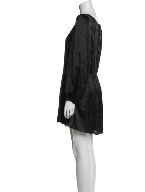 LoveShackFancy Scoop Neck Mini Dress