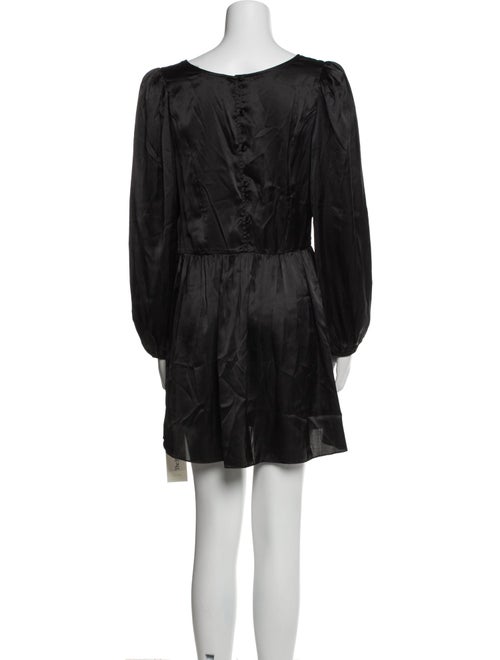 LoveShackFancy Scoop Neck Mini Dress