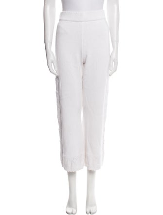 LoveShackFancy Lasercut Accents Sweatpants