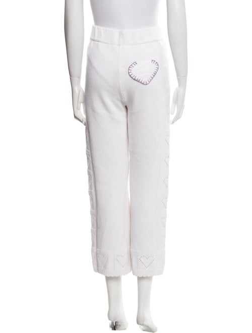 LoveShackFancy Lasercut Accents Sweatpants