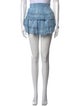 LoveShackFancy Ruffle Embellishment Mini Skirt