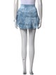 LoveShackFancy Ruffle Embellishment Mini Skirt