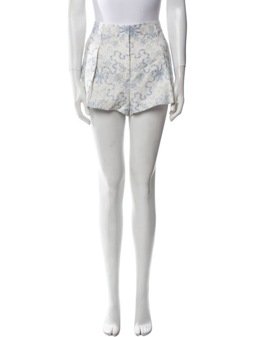 LoveShackFancy Linen Mini Shorts