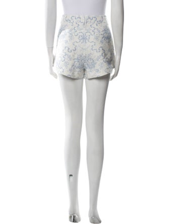 LoveShackFancy Linen Mini Shorts