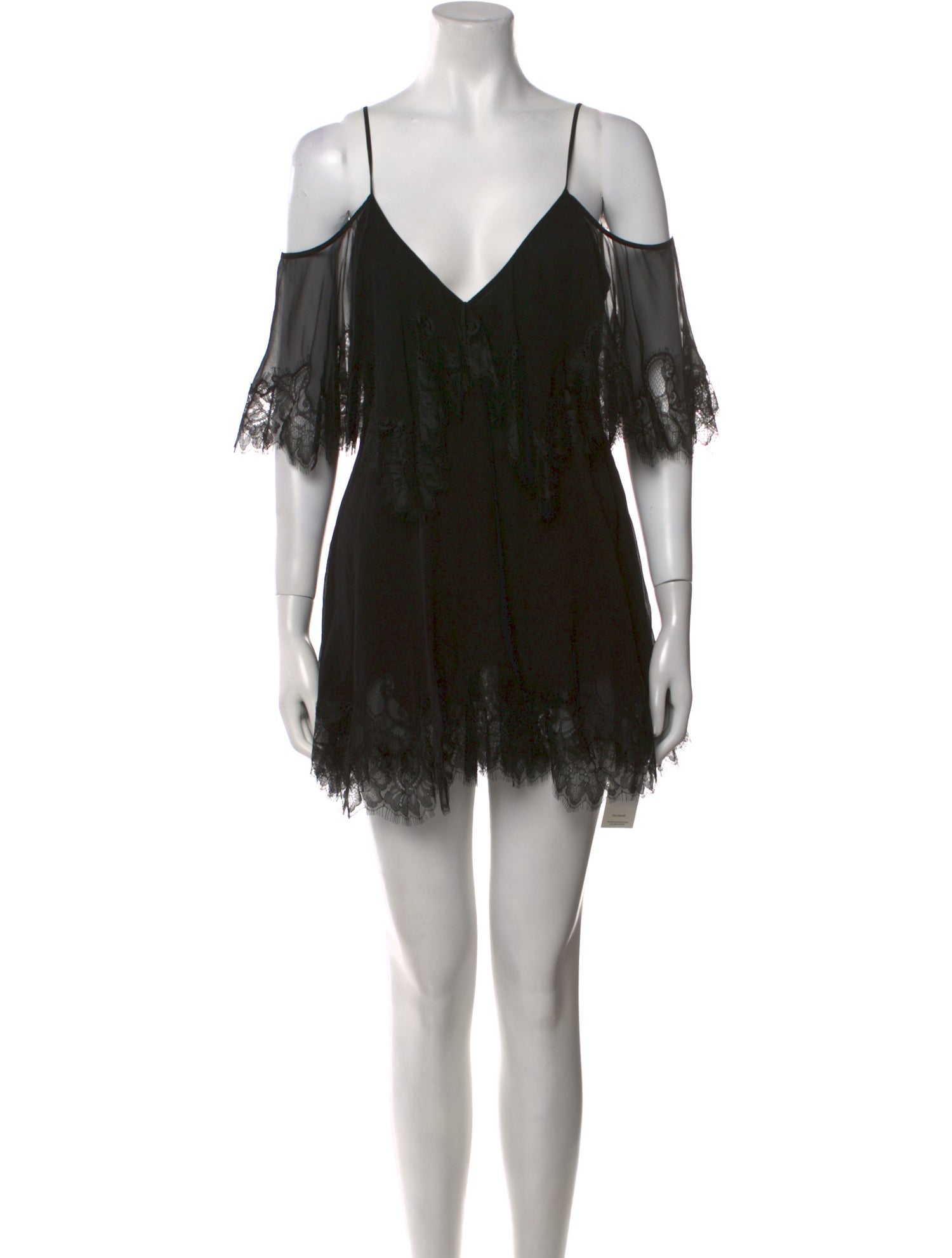 LoveShackFancy Silk Mini Dress