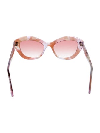 LoveShackFancy 2020 Cat-Eye Sunglasses