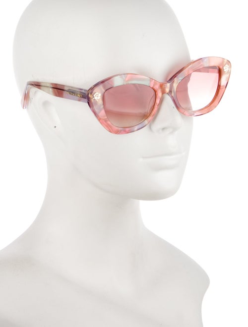LoveShackFancy 2020 Cat-Eye Sunglasses
